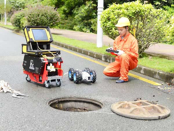 勐海管道机器人检测